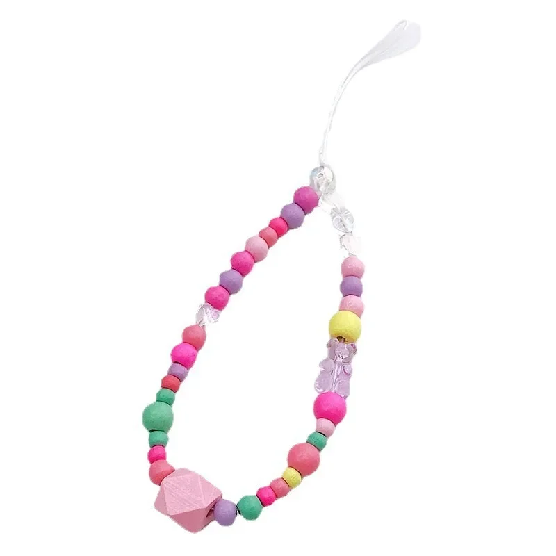 Модная новая акриловая цепочка для мобильного телефона с бриллиантами ремешок