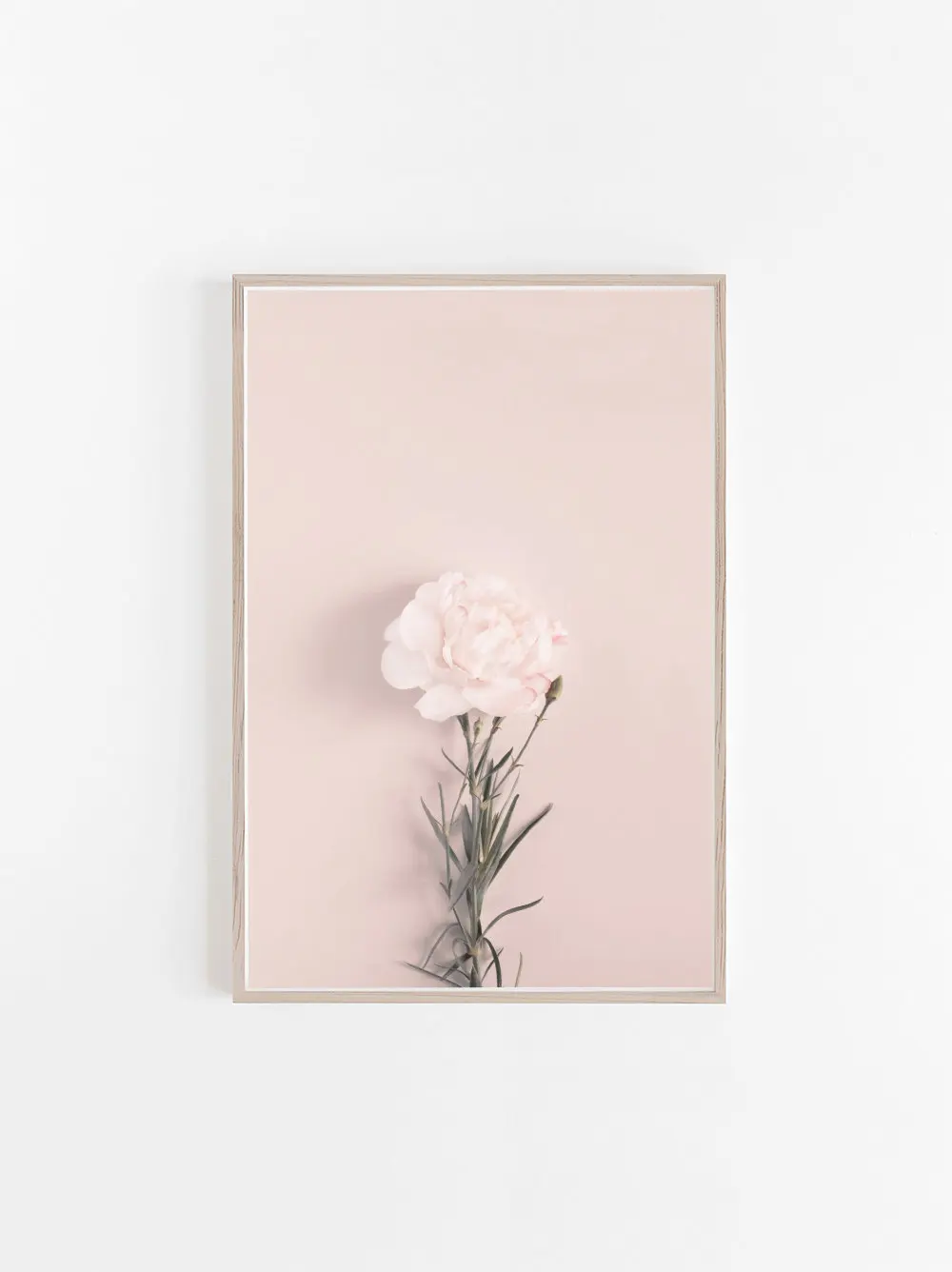 

Художественный холст с акварельным эффектом розовых цветов