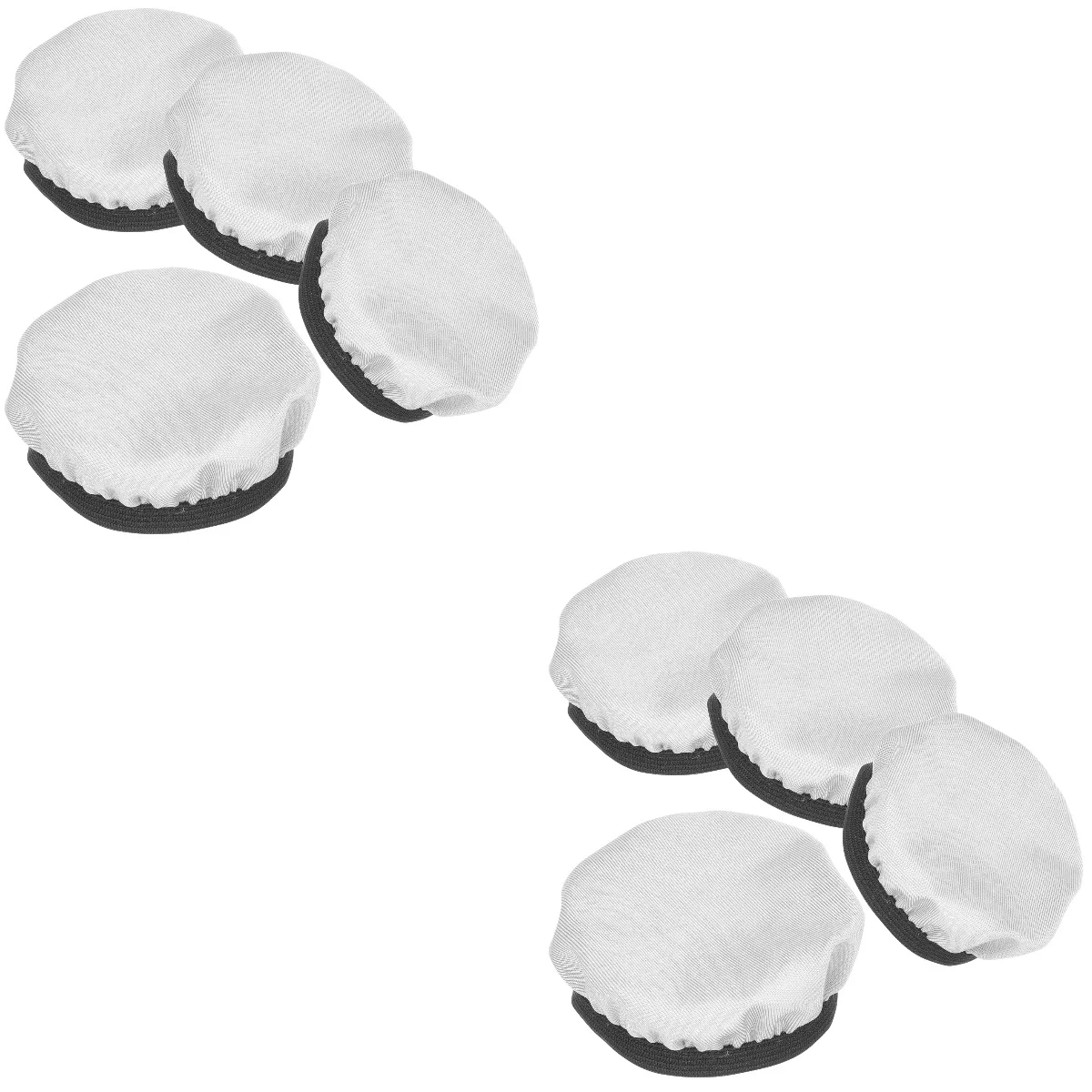 

8 pcs Headphone Cover Earpad Cover Protector Flexible Headphone Cover Size S