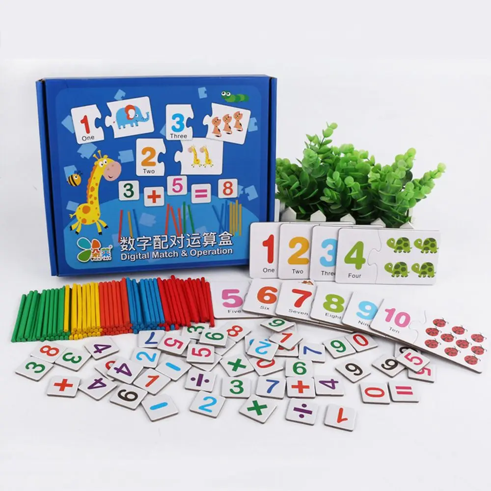 

Children Learning Number Pairing Kindergarten Addition Subtraction Operation Toys Teaching Aid Math Enlightenment