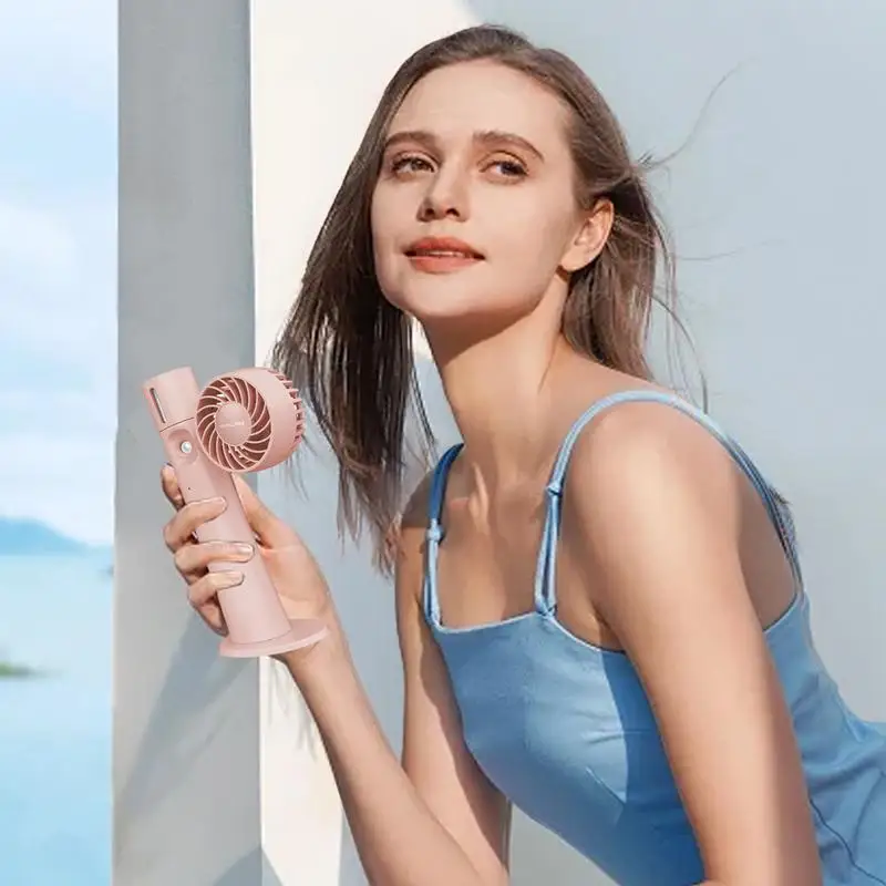 Портативный дымовой вентилятор перезаряжаемый с 2 режимами скорости тихий