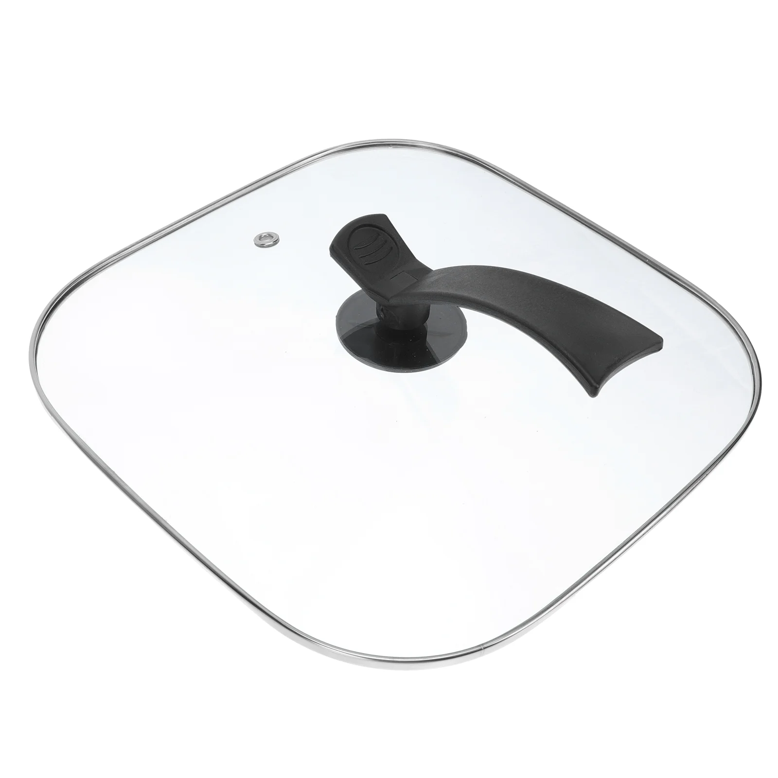 

Pot Cover Electric Square Heating Multi-functional Transparent Home Vertical Glass Frying