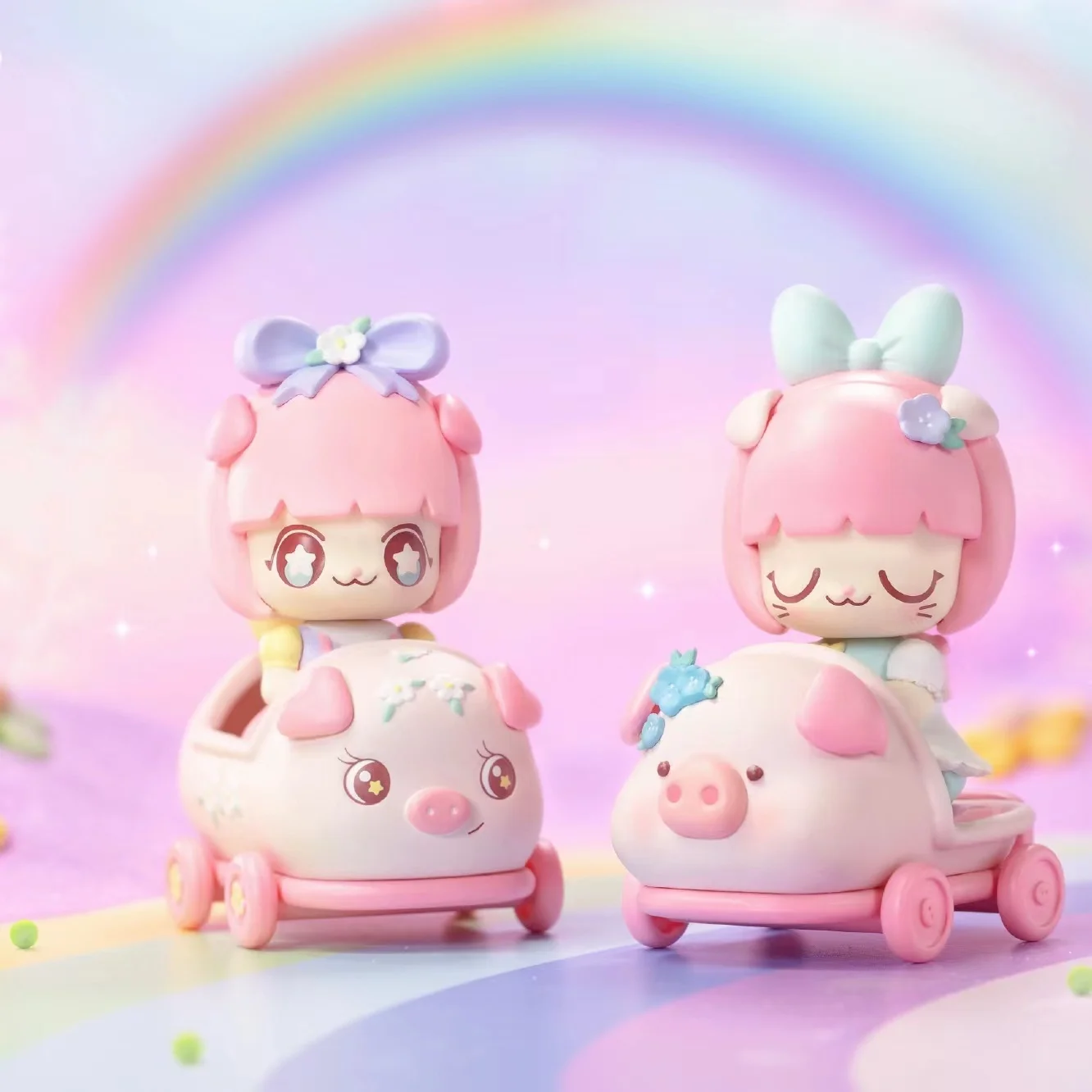 

Kimmy & Miki Baby Bumper Car Blind Box Toy Caja Ciega Guess Bag Girl Anime Figures Cute Model Birthday Mystery Box Surprise Box