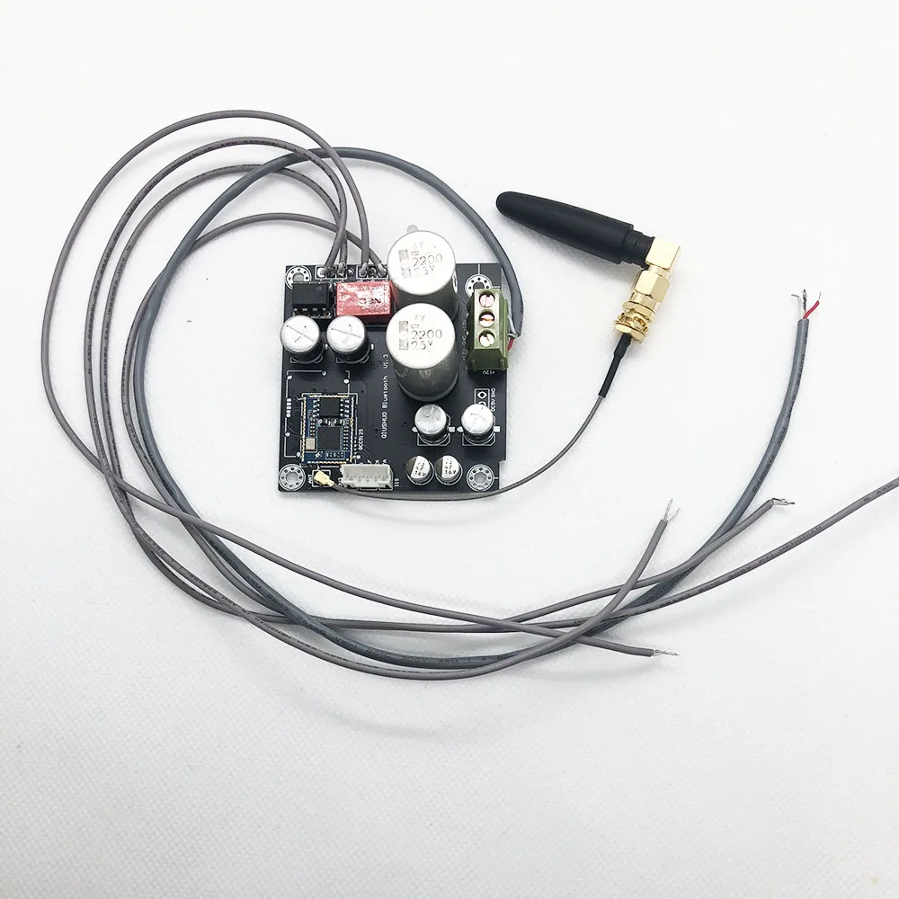 Беспроводной приемник QCC5125 Bluetooth 5 1 Плата декодера I2S ES9018K2M 32 бит/384 кГц аудиоцап |