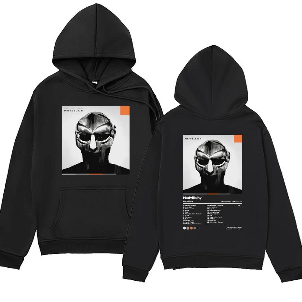 

Толстовка MF DOOM для мужчин и женщин, Модный пуловер в стиле хип-хоп, топ, свитшот, спортивный костюм, Повседневная Уличная одежда, худи с длинн...