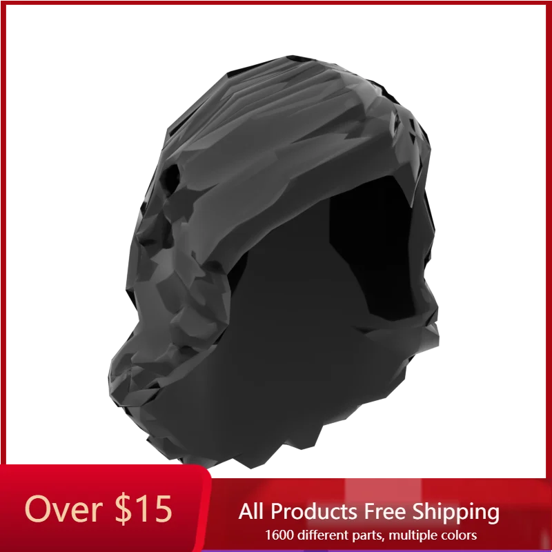 

10PCS MOC Assemble Particle 92256 WIG WAVY 1 Building Blocks Kit Replaceable Part High-Tech Toys Education For Children Gifts