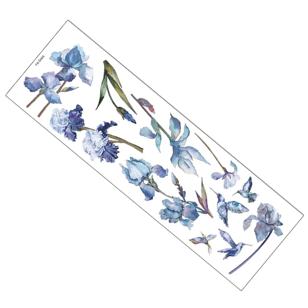 

Wallpaper Decorative Stickers DIY Flower Decal Flowers Fresh Pvc Bedroom Decals For Living