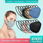 Маска KN95 5 слоев Mascarillas FPP2 homologkn95 Mascherine FFP2 Сертификат CE Защитная FFP2mask