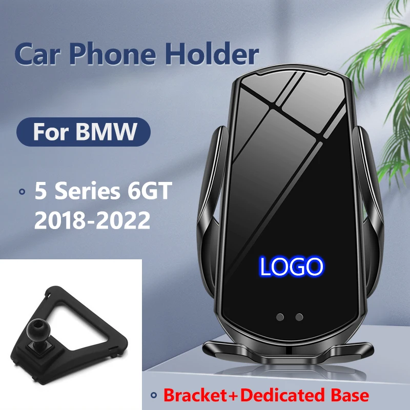 

For BMW 5 Series G30 G31 G38 2018-2022 15W Car Phone Holder Wireless Charging Bracket Special Base Easy Installation Accessories