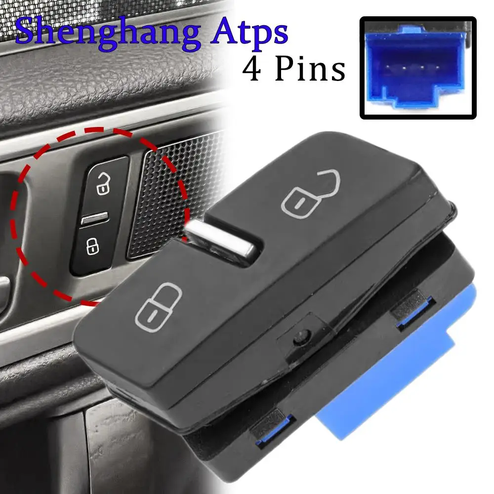 Кнопка переключателя центрального замка передней правой левой двери для VW Touareg 7P