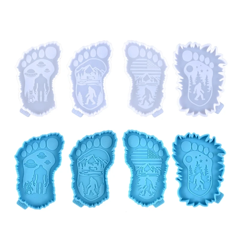 

Формы для смолы «сделай сам», форма для подставки из силикона Bigfoot для литья эпоксидной смолы