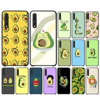 maiyaca cute cartoon fruit avocado phone case for huawei p30 40 20 10 8 9 lite pro plus psmart2019