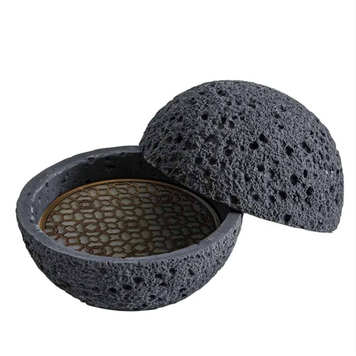 Японский планета Вулканический Камень художественная концепция блюдо маятник