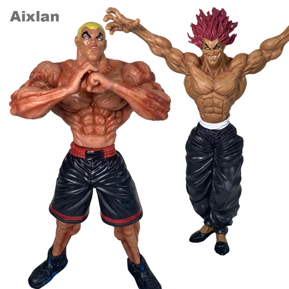 

22cm Hanma Baki Figure Jack Hanma Hanma Yujiro PVC Action Figure Fan Horse Blade Figure Toys Collectible Model Toys Kid Gift