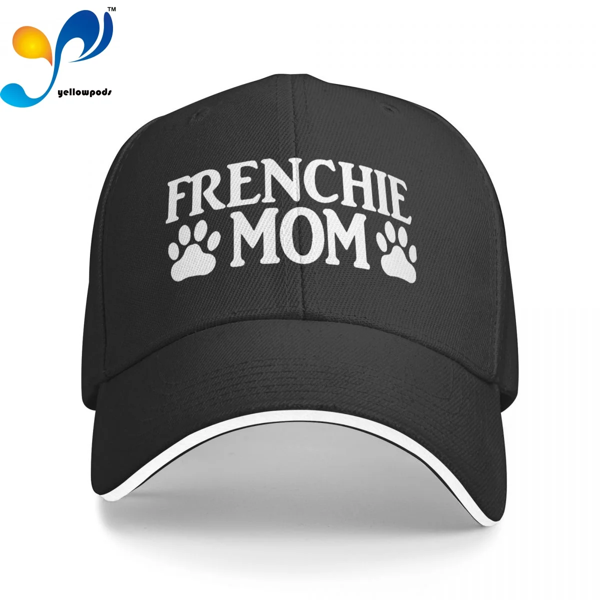 

Frenchie Mom Men's New Baseball Cap Fashion Sun Hats Caps for Men and Women
