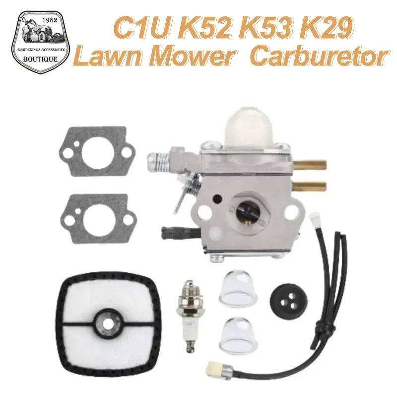 Для карбюратора ZAMA C1U K52 K53 K29 K47 Echo SRM2100 GT2000 GT210 Lawn карбюратор косилки