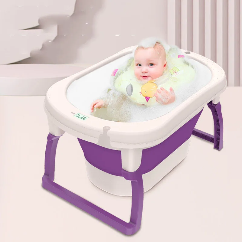 

Family Baby Folding Bathtub Pedicure Spa Footpool Float Plastic Folding Bathtub Portabl Shampooer Banhomobile Basin HY50BT