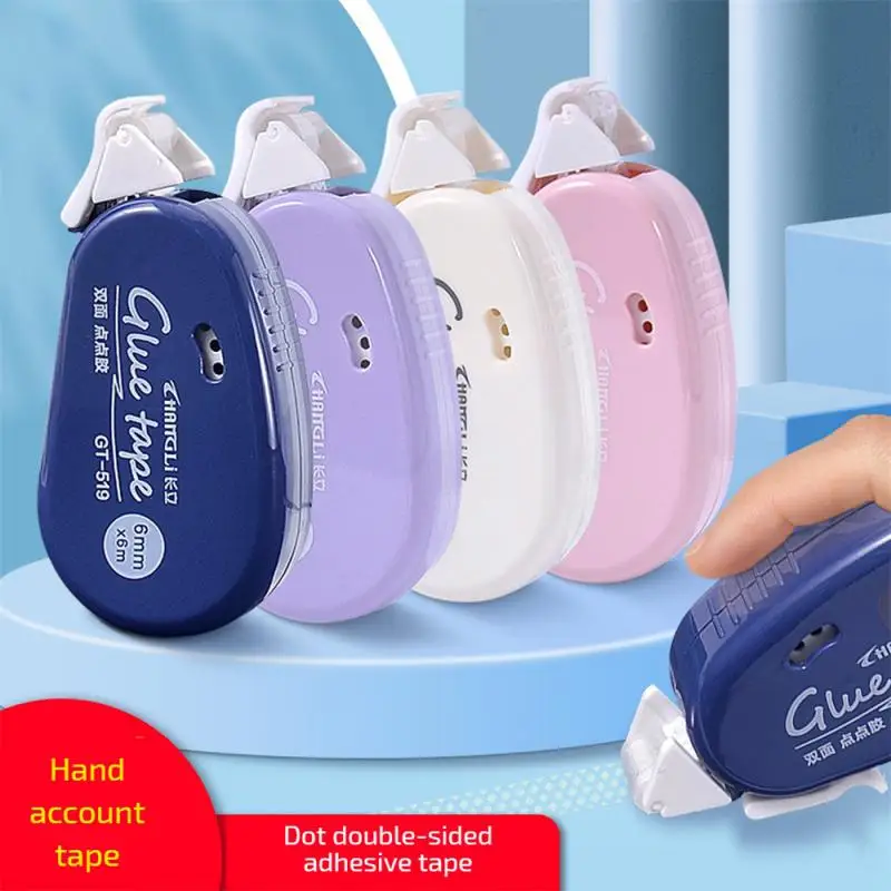 

Двухсторонняя клейкая лента 6 м * 6 мм, сделай сам, скрапбукинг, коллаж, фотоальбом, школьные принадлежности, роликовая лента