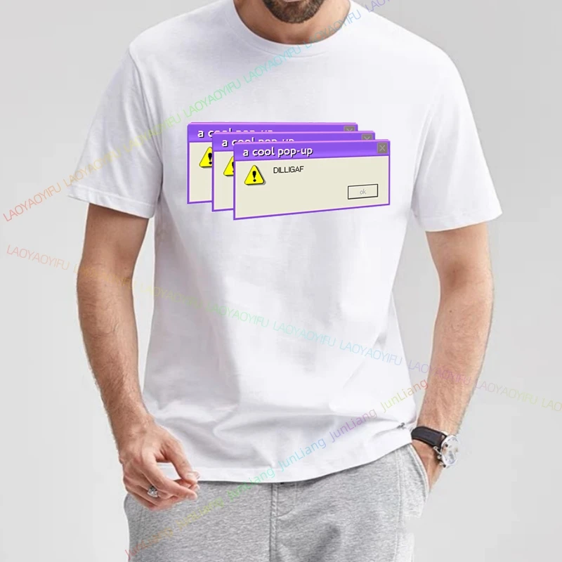 Уличная одежда с изображением ошибок Windows Xp мужская мужские рубашки забавные