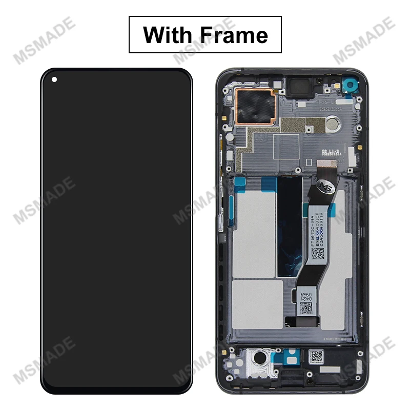 6 67-дюймовый ВЫБОР для Xiaomi Mi 10T 5G Pro ЖК-дисплей M2007J3SG Redmi K30s M2007J3SC Запасные части
