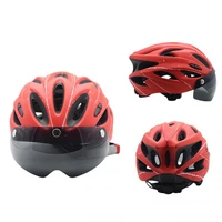 cycling helmet men women road bike mountain bicycle helmet integrated magnetic goggles mtb cycling equipment capacete ciclismo