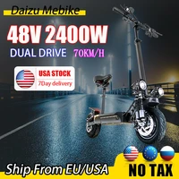 dual motor electric scooter speed limit high speed with seat electric scooters adults 2400w powerful foldable long range