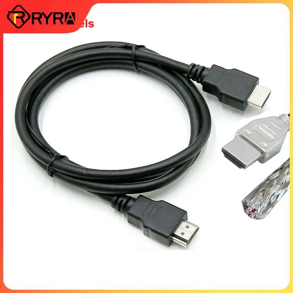 

RYRA 4K HDMI кабель HD линейный ТВ-приставка кабель передачи данных HDMI-совместимый с Vesion 2,0 HD кабель для компьютерного видео