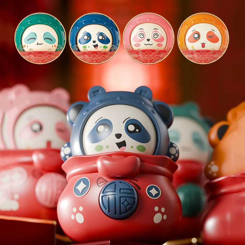 Кукла-брелок с изменением лица панды 3 игрушка для смены в китайском стиле кулон