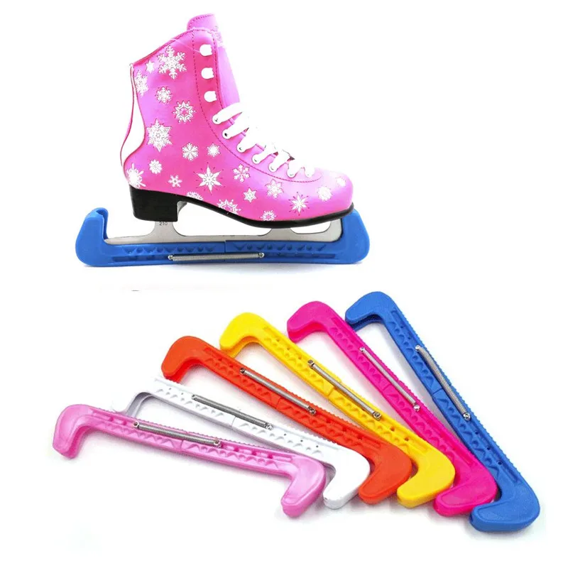 

Universal 2 Pcs Skate Blade Guard Cover Skate Blade Guard Cover Protective Non-slip Prevent Skate Shoes Protector Accessories