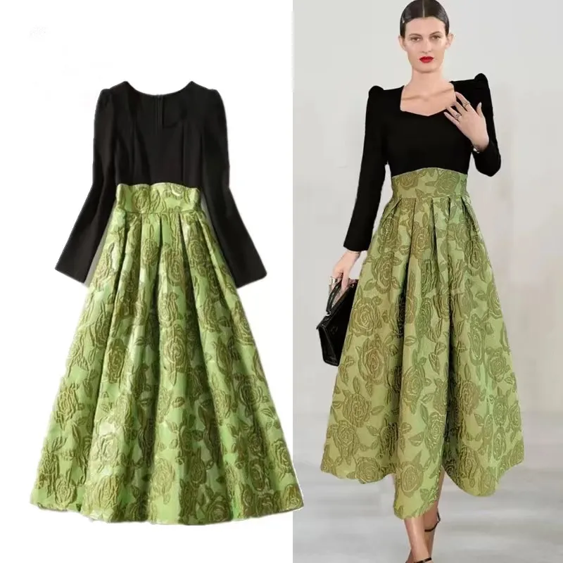 Высококачественное женское жаккардовое весенне-осеннее привлекательное