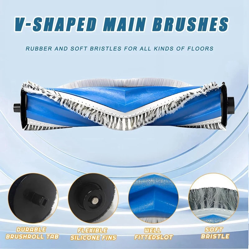 Для робота-пылесоса ECOVACS DEEBOT T30S основная боковая щетка фильтры Hepa тканевые