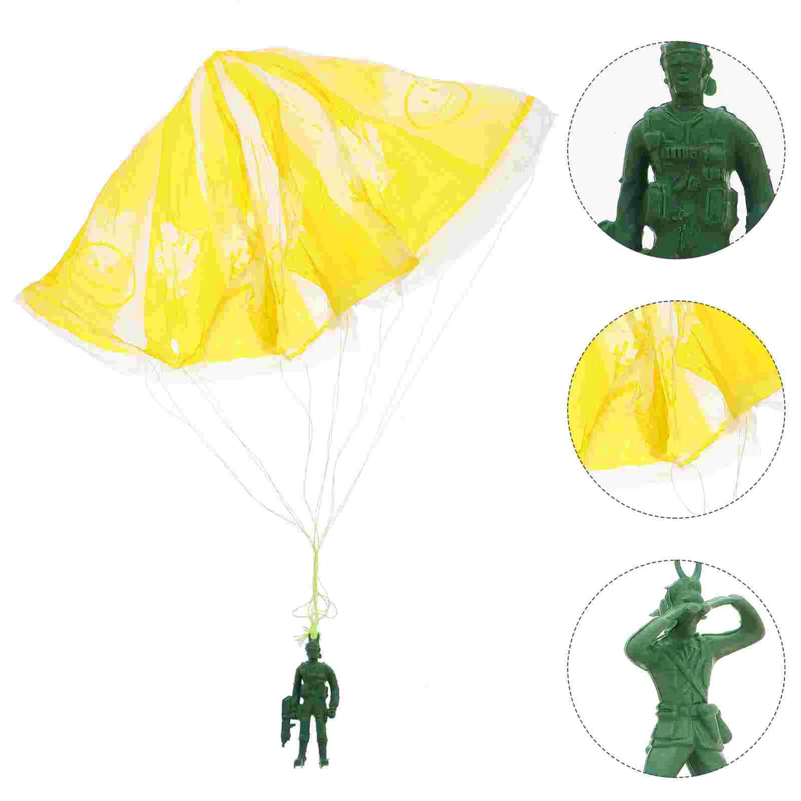 

Parachute Toy Toys Flying Throwing Figures Hand Soldiers Figurinesparatroopersoutdoor Throw Inflatableplay Man Mini Soldier