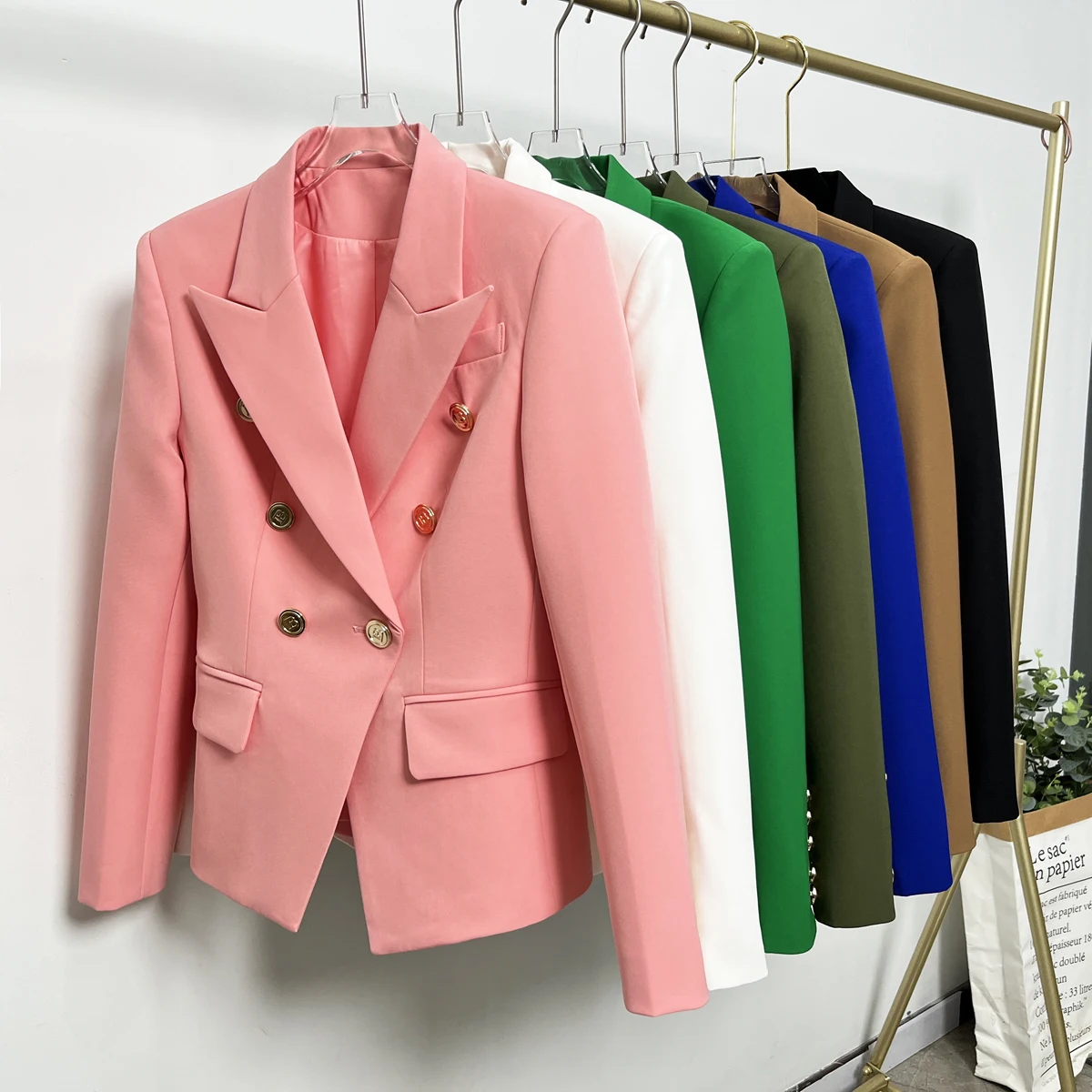 2022 Spring Autumn New Suit Jacket Fashionable And Popular Slimming All-match Simple Commuter Classic Small Suit Women's Blazer
