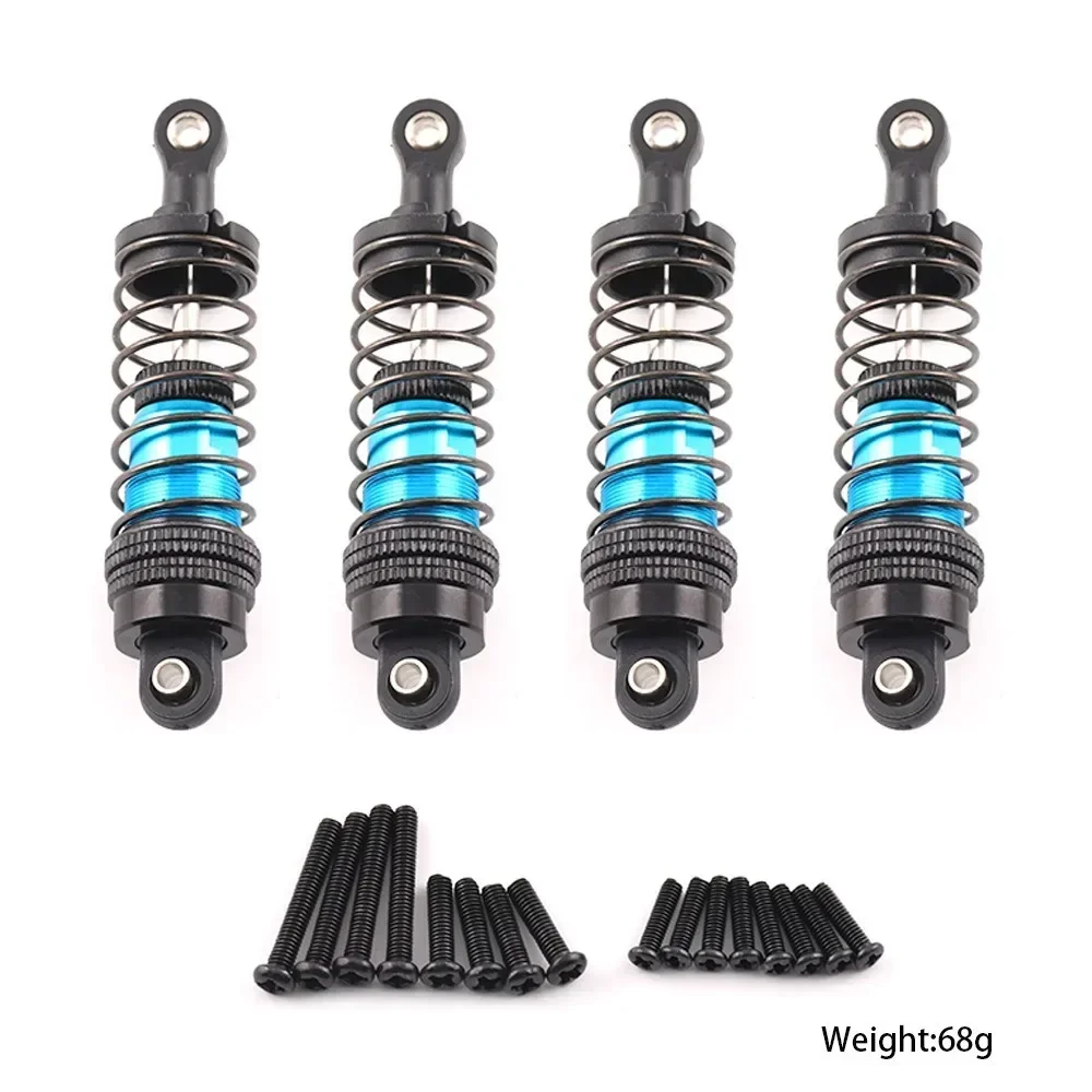 4 шт. металлический передний и задний амортизатор для Wltoys 144001 144010 124007 124016 124017 124019