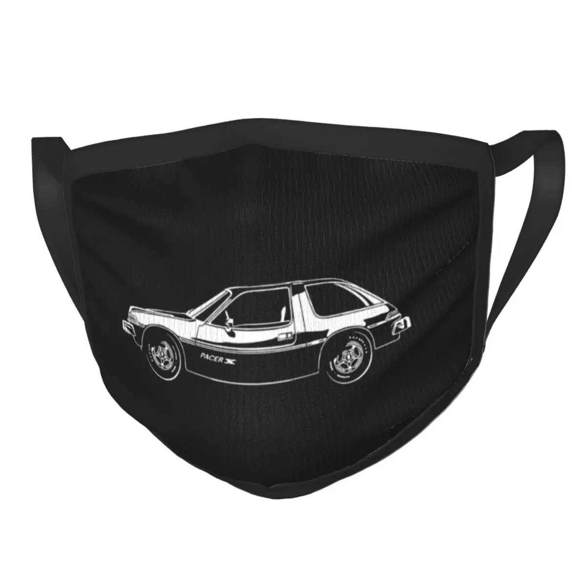 Маска для рта многоразовая дышащая моющаяся с принтом Amc Pacer X 1975 - 1976 |