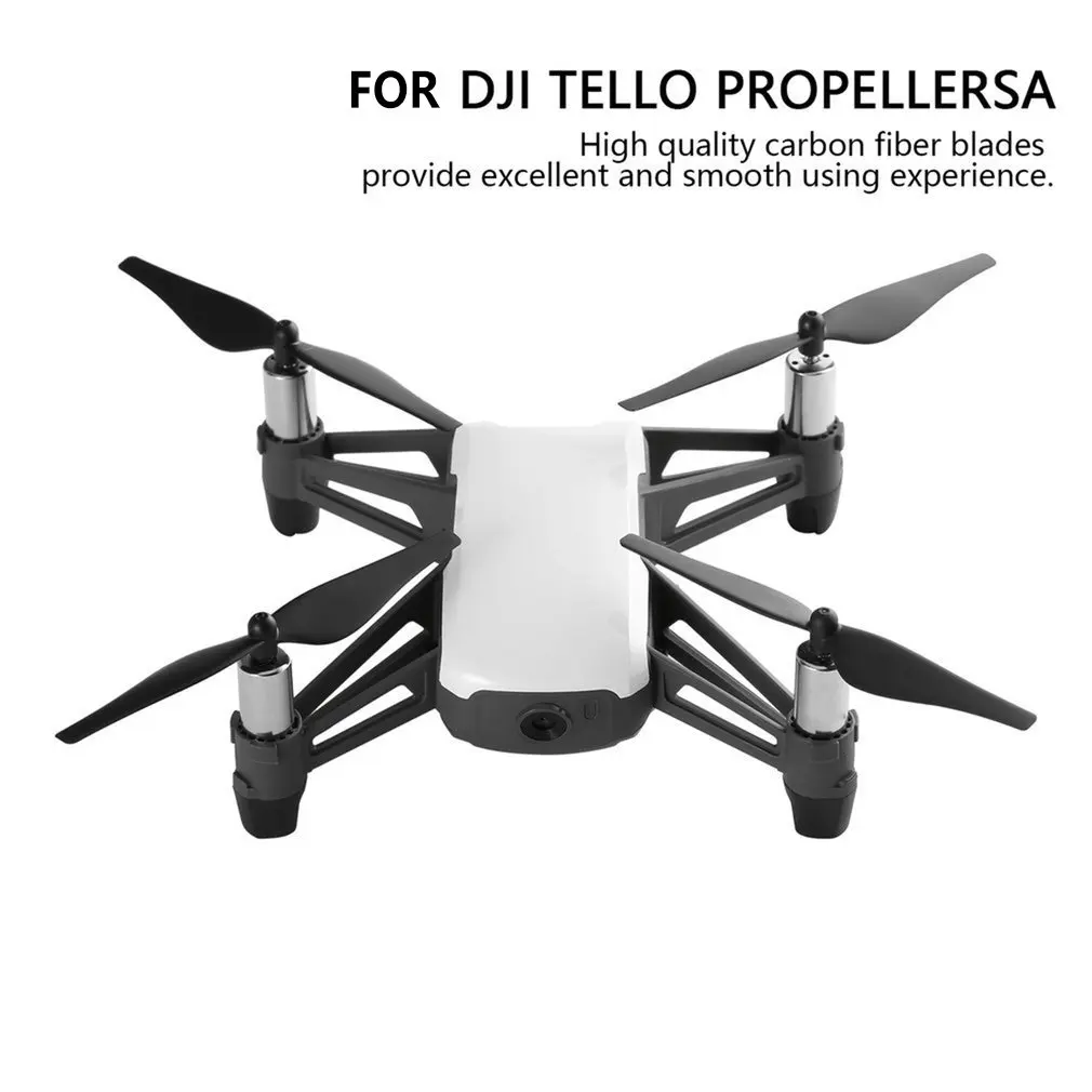 4 шт. быстросъемные пропеллеры для дрона DJI Tello Mini Drone Propeller CCW/CW Props запасные части