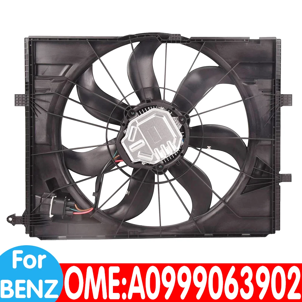 0999063902 W293 W907 W910 Sprinter EQC350 CLS400 автомобильная система охлаждения радиатор вентилятор