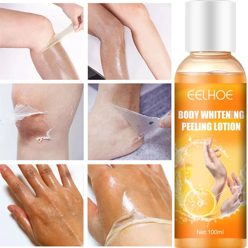 

immediate Whitening Peel Peeling Gel Body Skin Peeling Mask Fnger Knee Armpit Dark Spots Brighten Cream Clean Skin Care 100ml