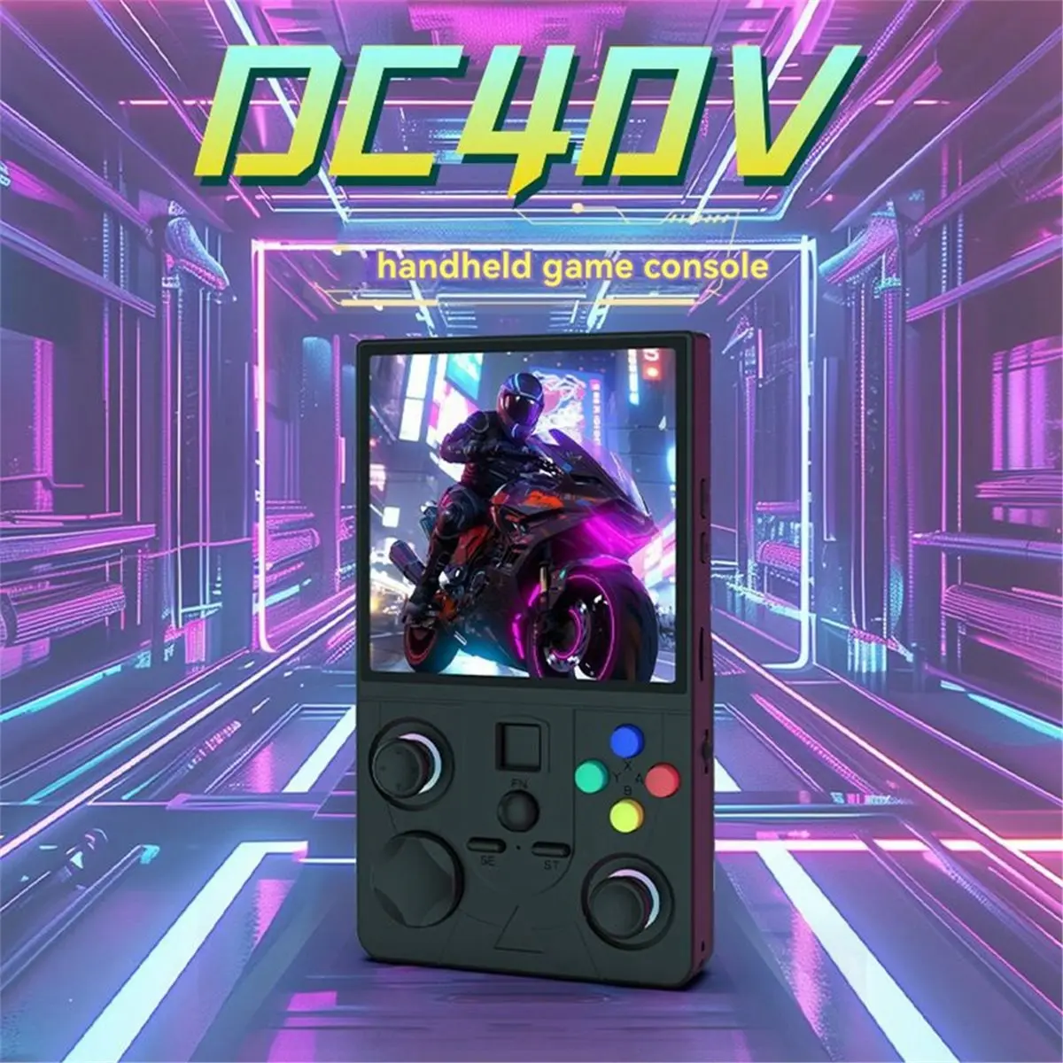 Фото Можно приобрести портативную игровую консоль DC40V Retro с 64 ГБ памяти, 3,5-дюймовым IPS-экраном, поддержкой более 30 эмуляторов. №3