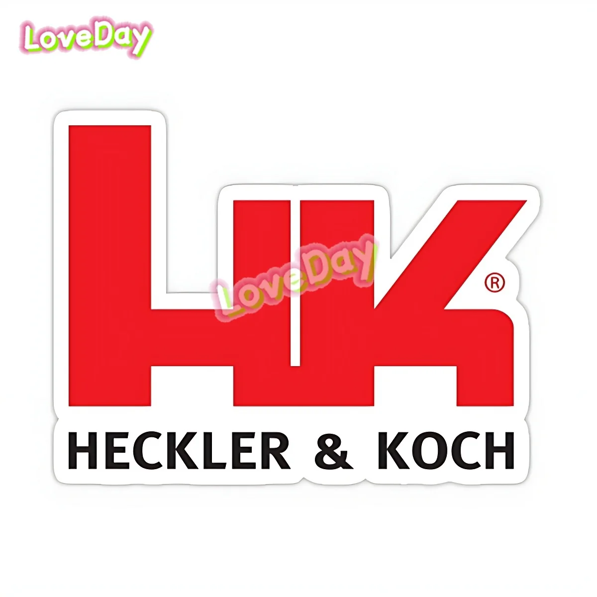 

Виниловые вырезанные наклейки с логотипом HK HECKLER & KOCH, уличные клубные наклейки, автомобильные наклейки