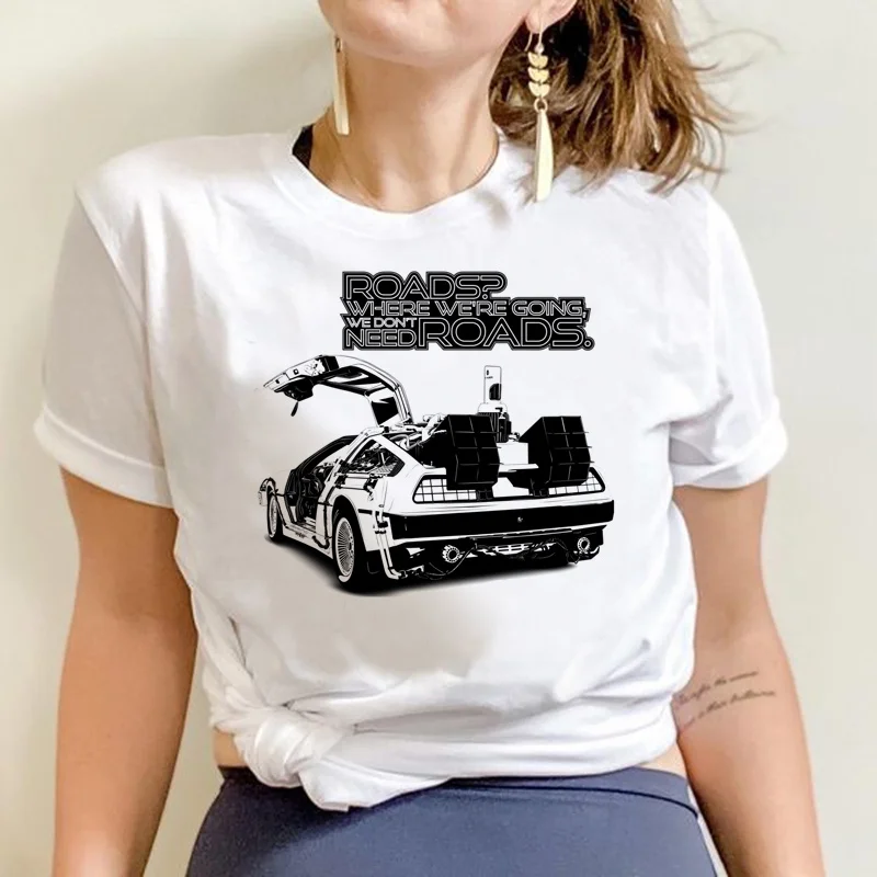 

Мужская Винтажная футболка «Назад в будущее»