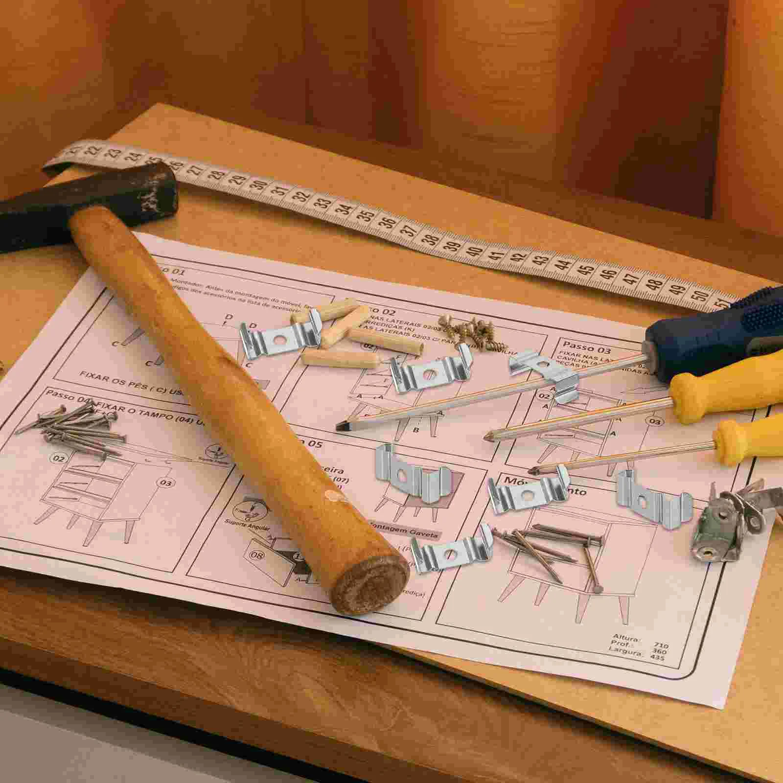 100 шт. полосы света T5 подставка U зажимы держатель кронштейны металлические