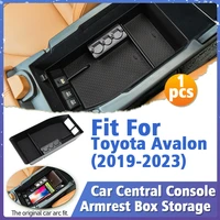 car armrest storage box for toyota avalon 2019 2020 2021 2022 2023 central console glove tray interior accessories