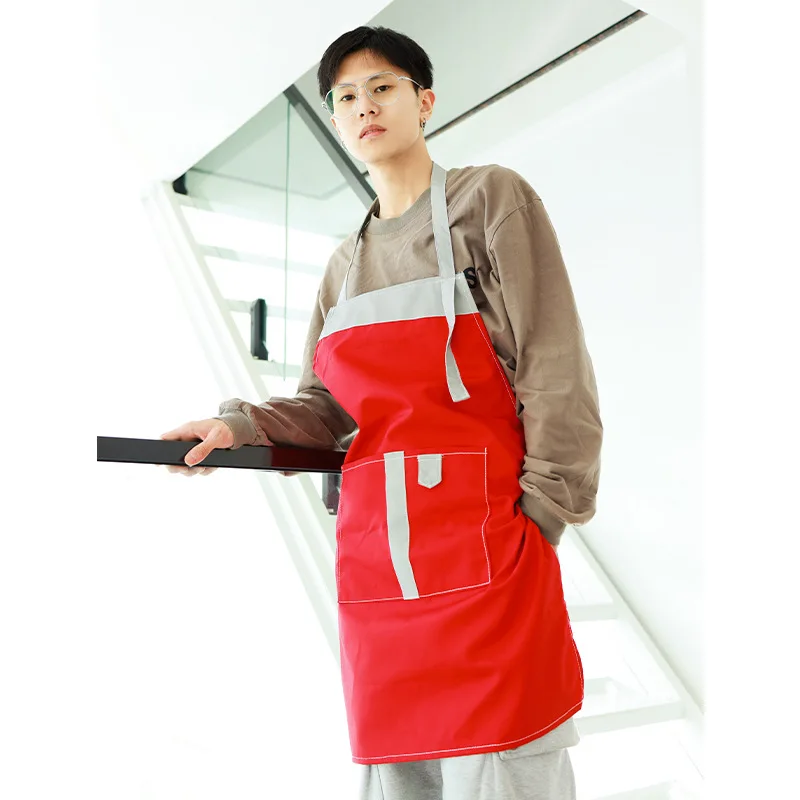 Фартук для рабочей одежды официантка бариста глажка и окрашивание специальная