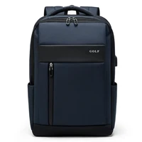 golf backpack mens business simple large capacity backpack leisure fashion student bag 17 3 inch computer bag