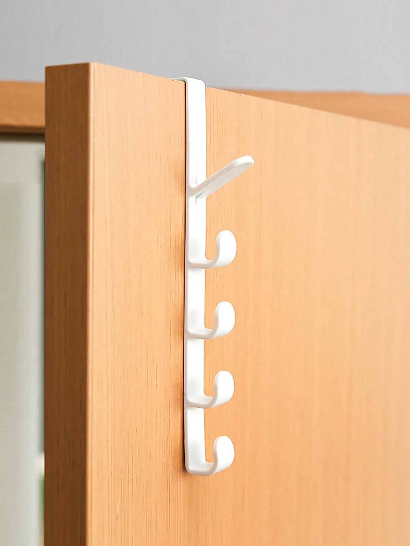 Дверной Крючок Из 2 Шт. Для Спальни Потолочная Вешалка Одежды Пластиковый