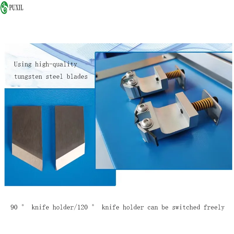 KC-532 Профейс для обработки канавок Ручной настольный станок с V-образным пазом