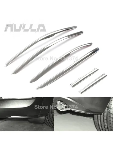 Передние и задние угловые защитные полосы, накладка для Mazda CX30 CX-30 2019 2020 2021, автомобиль из нержавеющей стали