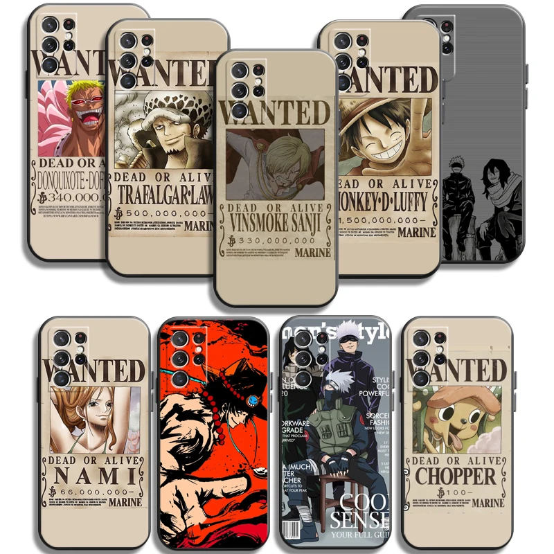 

One Piece Phone Cases For Samsung Galaxy A51 4G A51 5G A71 4G A71 5G A52 4G A52 5G A72 4G A72 5G Soft TPU Funda Coque