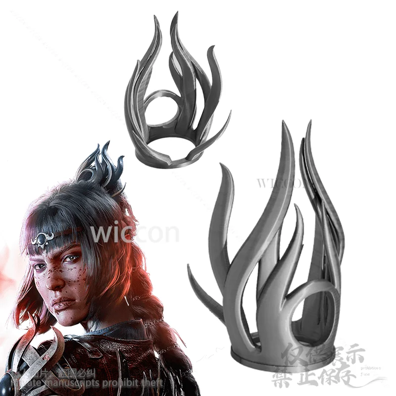 Аниме Shadowheart Baldurs Косплей Ворота 3 костюм Fantasia маскировка головные уборы для